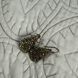 Elegant Gold Teardrop Earrings